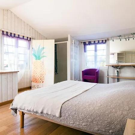 Prázdninový dům Acacias Belle Maison Avec Piscine Chauffee, Et Sauna Rivedoux-Plage